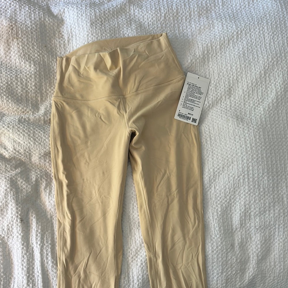 Lululemon Athletica Cream Leggings